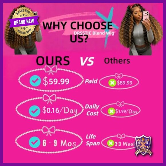 28 Inch Deep Wave Lace Front Wig Human Hair Glueless Pre Plucked main image 4
